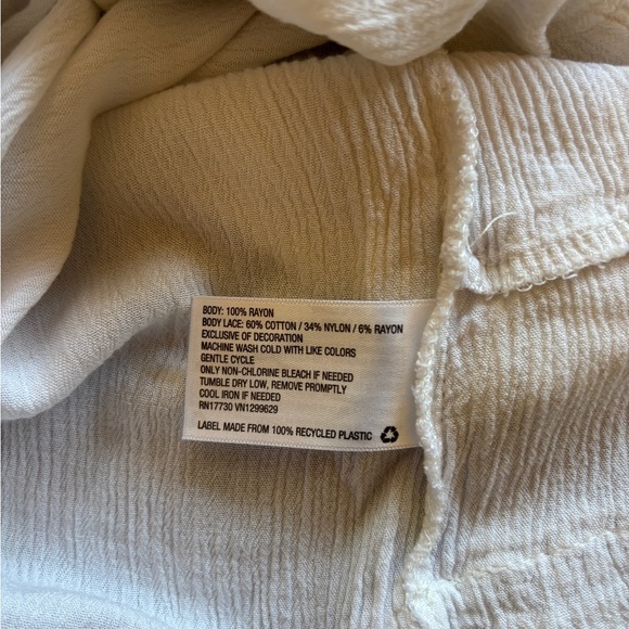 Knox Rose Ivory Lace Tank Top XS - Picture 5 of 5